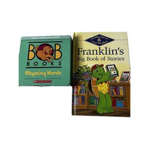 Bob Books Rhyming Words and Franklin Stories Children Books
